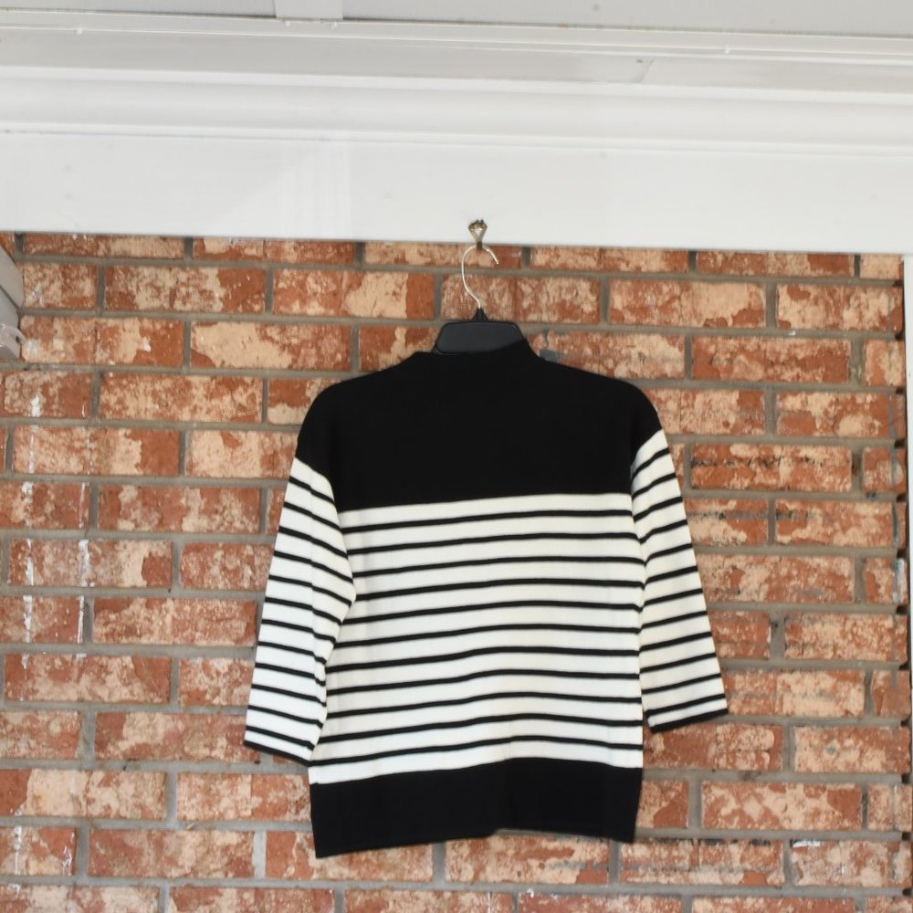 TALBOTS Petites Multicolored Sweater NWT - Picture 4 of 5
